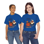 Funny Turkey Cardio Tee - Thanksgiving Gift, Unisex Cotton Shirt, Humor Tee, Fall Celebration Apparel, Holiday Humor T-Shirt