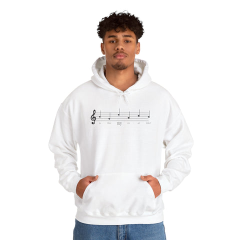 Musical Note Hoodie, Perfect Gift for Musicians, Unisex Sweatshirt, Music Lover Apparel, Cozy for Concerts, Note Design