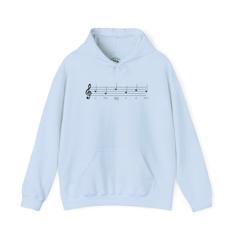 Musical Note Hoodie, Perfect Gift for Musicians, Unisex Sweatshirt, Music Lover Apparel, Cozy for Concerts, Note Design