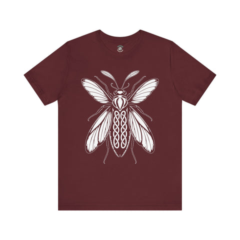 Celtic Unisex Tee with Graphic Fly Design