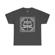 Graphic Dragonfly Insect Celtic Style Tee, Unisex Heavy Cotton T-Shirt, Bug Lover Gift, Nature Inspired Shirt, Unique Entomology Top, Insect