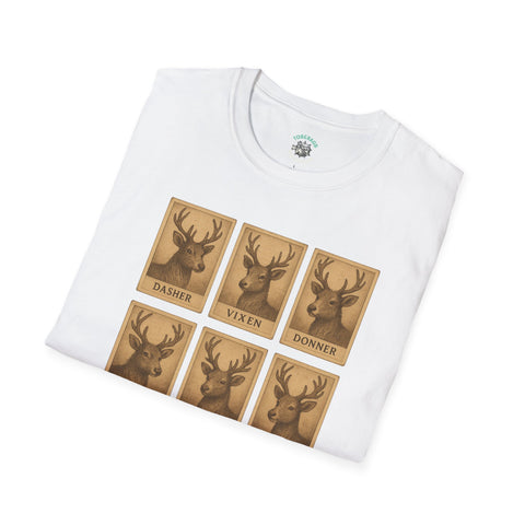 Reindeer Portrait Unisex T-Shirt