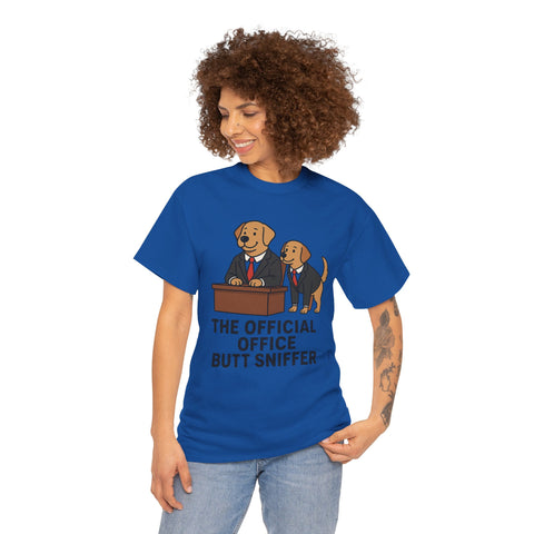 Funny Office Butt Sniffer Tee