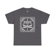 Graphic Dragonfly Insect Celtic Style Tee, Unisex Heavy Cotton T-Shirt, Bug Lover Gift, Nature Inspired Shirt, Unique Entomology Top, Insect