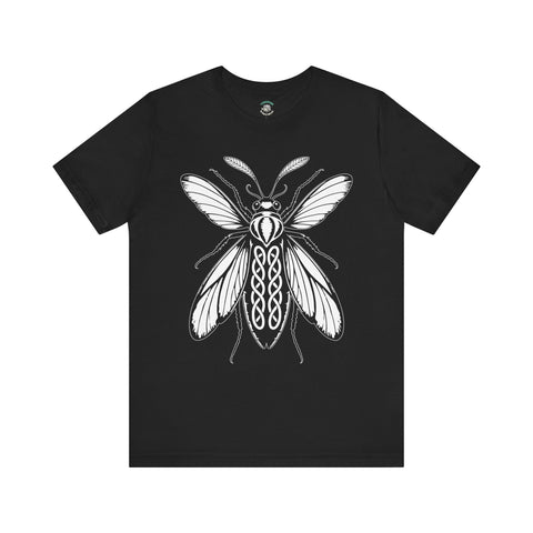 Celtic Unisex Tee with Graphic Fly Design