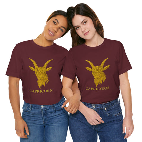 Capricorn  Pasta Tee - Unisex Jersey Short Sleeve