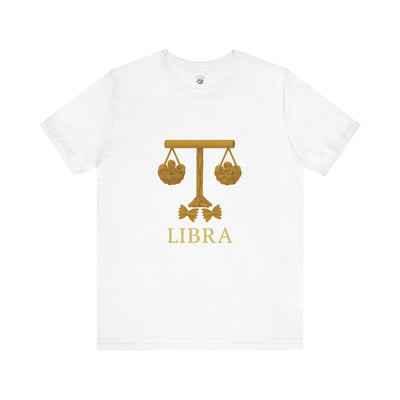 Libra Pasta Tee - Unisex Jersey Short Sleeve