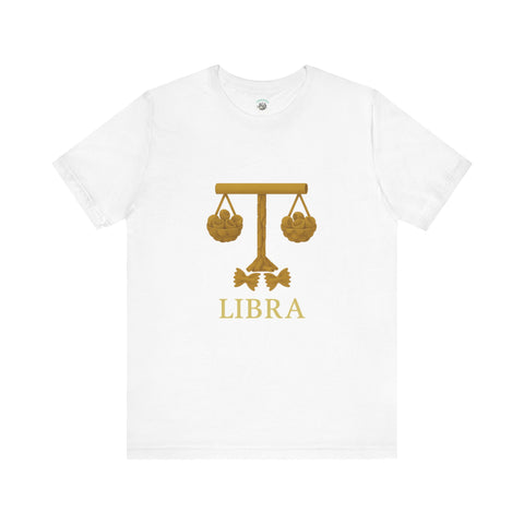 Libra Pasta Tee - Unisex Jersey Short Sleeve