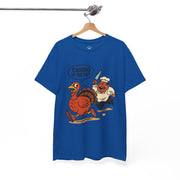 Funny Turkey Cardio Tee - Thanksgiving Gift, Unisex Cotton Shirt, Humor Tee, Fall Celebration Apparel, Holiday Humor T-Shirt