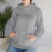 Musical Note Hoodie, Perfect Gift for Musicians, Unisex Sweatshirt, Music Lover Apparel, Cozy for Concerts, Note Design