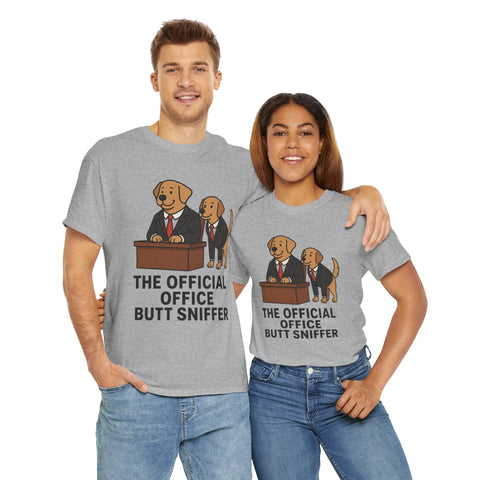 Funny Office Butt Sniffer Tee