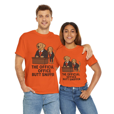 Funny Office Butt Sniffer Tee
