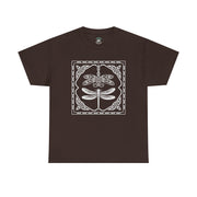 Graphic Dragonfly Insect Celtic Style Tee, Unisex Heavy Cotton T-Shirt, Bug Lover Gift, Nature Inspired Shirt, Unique Entomology Top, Insect
