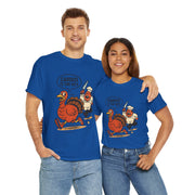 Funny Turkey Cardio Tee - Thanksgiving Gift, Unisex Cotton Shirt, Humor Tee, Fall Celebration Apparel, Holiday Humor T-Shirt