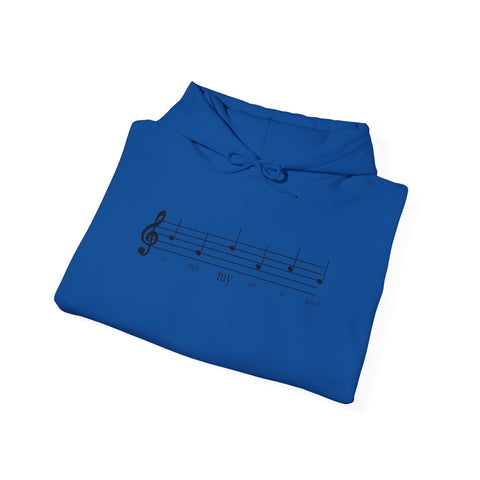 Musical Note Hoodie, Perfect Gift for Musicians, Unisex Sweatshirt, Music Lover Apparel, Cozy for Concerts, Note Design
