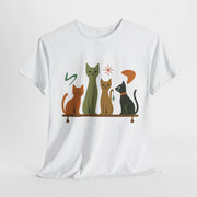 Whimsical Cat Graphic Tee, Fun Cat Lover Shirt, Cute Casual Wear, Gift for Cat Owners, Pet-Themed Apparel, Unisex Cat Tee