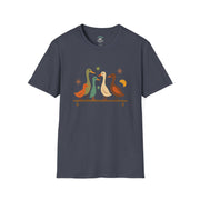 Vintage Retro Ducks Unisex Softstyle T-Shirt, Duck Lover Gift, Cute DucksTee, Animal Print Shirt, Graphic Tee for Duck Owners