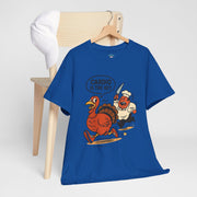 Funny Turkey Cardio Tee - Thanksgiving Gift, Unisex Cotton Shirt, Humor Tee, Fall Celebration Apparel, Holiday Humor T-Shirt