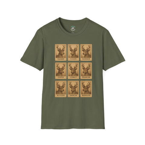 Reindeer Portrait Unisex T-Shirt