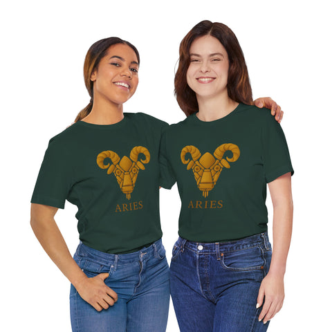 Aries Pasta Tee - T-Shirt for Zodiac Foodies