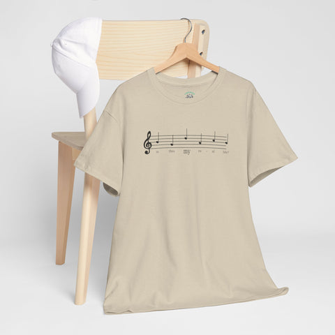 Musical Note Tee - Is This My Real Life Unisex T-Shirt