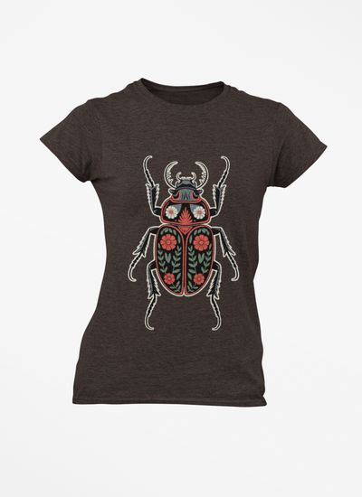 Floral Beetle Tee