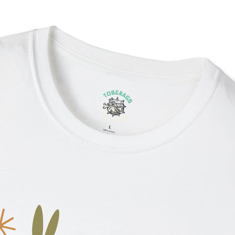 Vintage Retro Rabbits Unisex Softstyle T-Shirt, Rabbit Lover Gift, Cute Rabbit Tee, Animal Print Shirt, Graphic Tee for Rabbit Owners