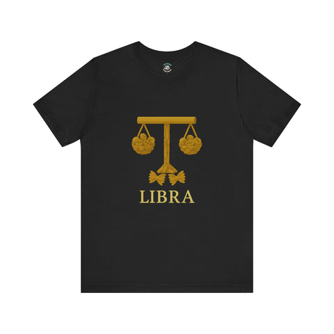 Libra Pasta Tee - Unisex Jersey Short Sleeve