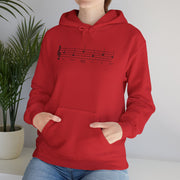 Musical Note Hoodie, Perfect Gift for Musicians, Unisex Sweatshirt, Music Lover Apparel, Cozy for Concerts, Note Design