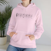 Musical Note Hoodie, Perfect Gift for Musicians, Unisex Sweatshirt, Music Lover Apparel, Cozy for Concerts, Note Design