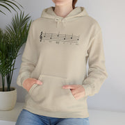 Musical Note Hoodie, Perfect Gift for Musicians, Unisex Sweatshirt, Music Lover Apparel, Cozy for Concerts, Note Design