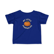 Pumpkin My Little Tee, Infant Halloween Shirt, Baby Pumpkin Tee, Cute Fall Clothing, Toddler Halloween Outfit
