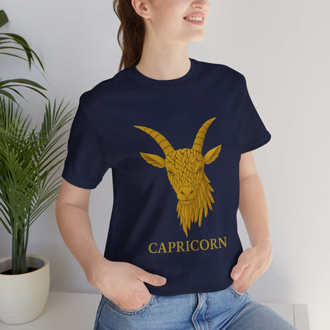Capricorn  Pasta Tee - Unisex Jersey Short Sleeve