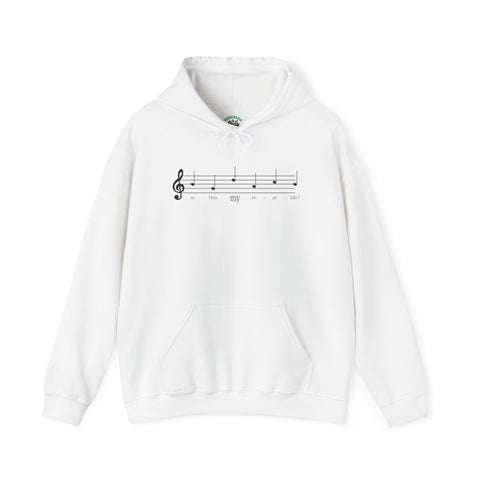 Musical Note Hoodie, Perfect Gift for Musicians, Unisex Sweatshirt, Music Lover Apparel, Cozy for Concerts, Note Design