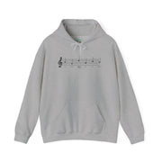 Musical Note Hoodie, Perfect Gift for Musicians, Unisex Sweatshirt, Music Lover Apparel, Cozy for Concerts, Note Design