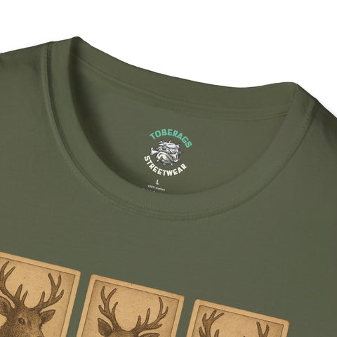 Reindeer Portrait Unisex T-Shirt