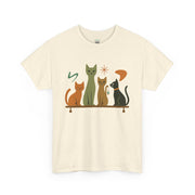 Whimsical Cat Graphic Tee, Fun Cat Lover Shirt, Cute Casual Wear, Gift for Cat Owners, Pet-Themed Apparel, Unisex Cat Tee