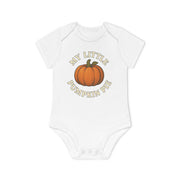 Baby Pumpkin Pie Bodysuit, Organic Infant Clothing, Fall Baby Outfit, Thanksgiving Gift, Cute Baby Onesie