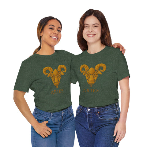 Aries Pasta Tee - T-Shirt for Zodiac Foodies