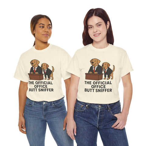 Funny Office Butt Sniffer Tee