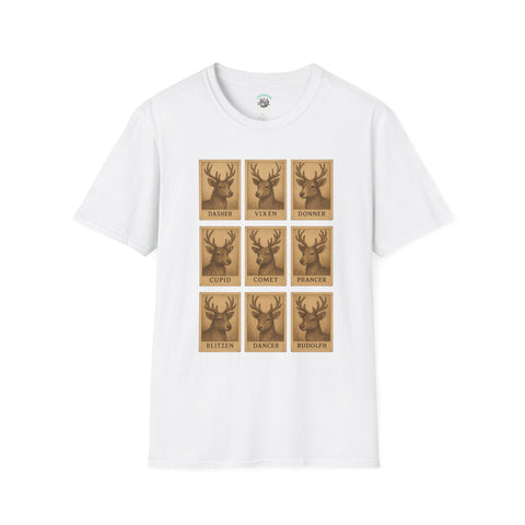 Reindeer Portrait Unisex T-Shirt