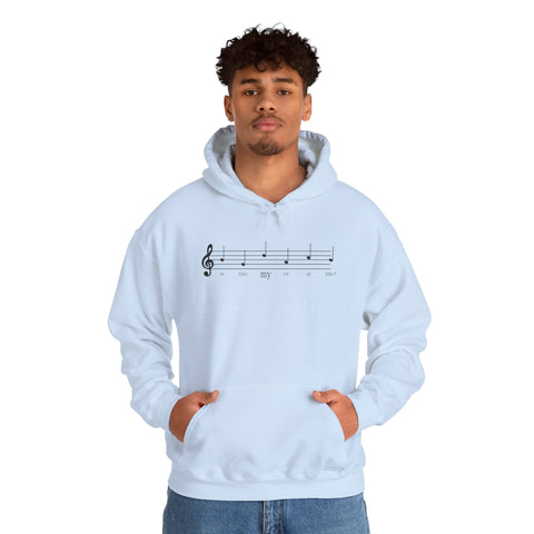 Musical Note Hoodie, Perfect Gift for Musicians, Unisex Sweatshirt, Music Lover Apparel, Cozy for Concerts, Note Design